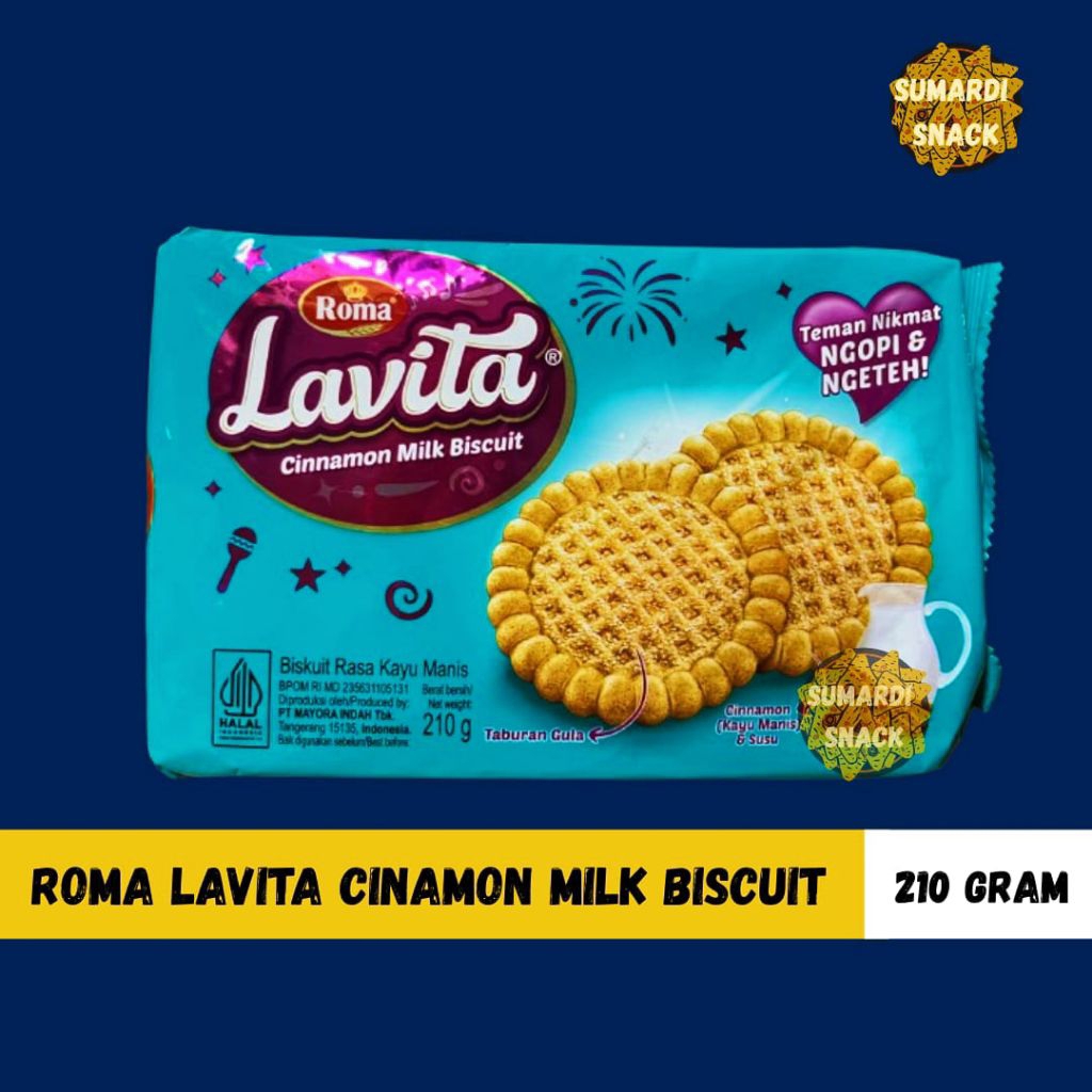 

Roma Lavita Cinnamon Milk Biscuit | ROMA LAVITA CINNAMON MILK BISCUIT