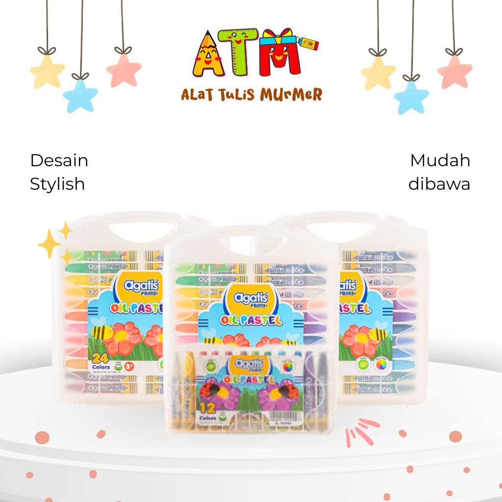 

Crayon/Oil Pastel Crayon/AGATIS Oil Pastel Crayon [PRIME Series] 48