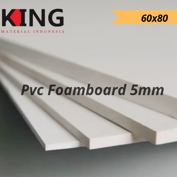 

Pvc foamboard 5mm 60cmx80cm
