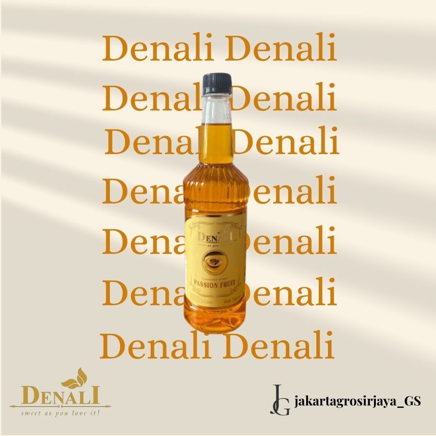

DENALI SYRUP PASSION FRUIT 750 ml - PASSION FRUIT SIRUP 750 MILI