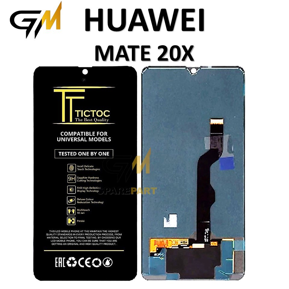 LCD TOUCHSCREEN HUAWEI MATE 20X COMPLETE ORIGINAL 100% FULLSET