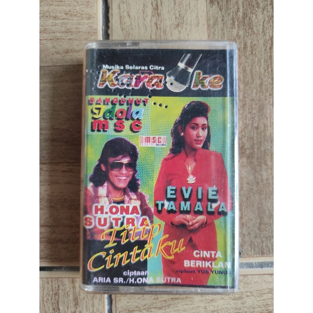 kaset pita karoeke ,dangdut idola msc
