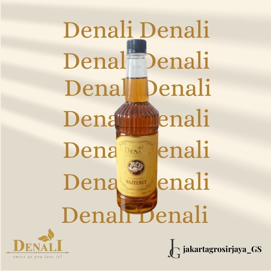 DENALI SYRUP HAZELNUT | SIRUP 750 ml - HAZELNUT SIRUP 750 MILI