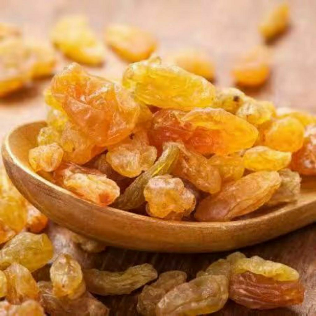 

Kismis Golden Raisin 1kg - Buah Kering Berwarna Kuning 1 Kilogram