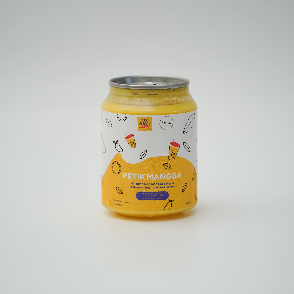 

Petik Mangga DUA COFFEE x BCA Minuman Kemasan Kaleng 250 ml