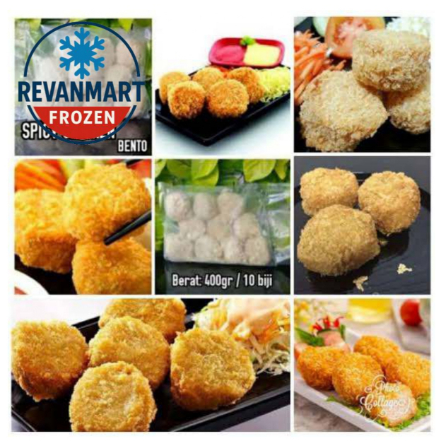 

ANEKA BENTO ALA HOKB*N / CHICKEN EGG ROLL / SHRIMP ROLL / SPICY CHICKEN / EBI FURAI / EKADO TELOR PUYUH / KAKI NAGA