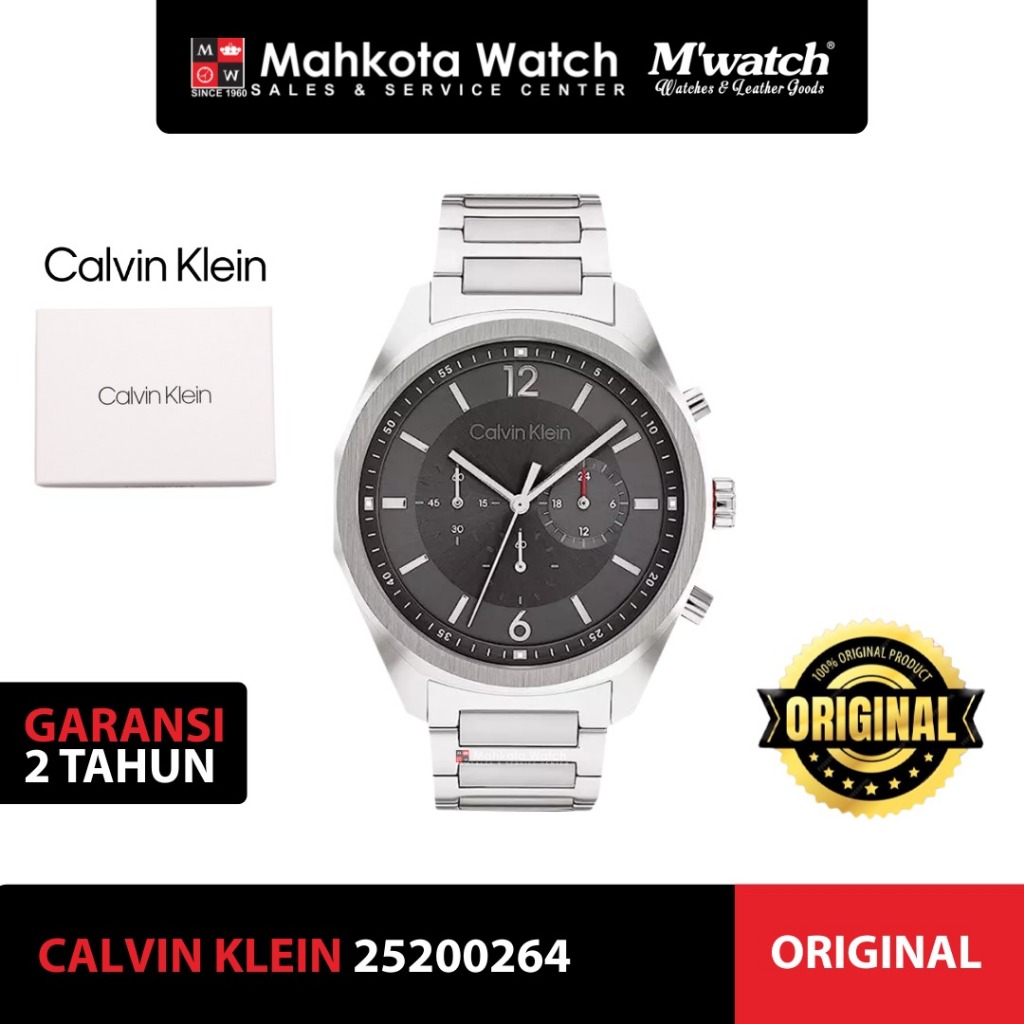 CALVIN KLEIN 25200264 JAM TANGAN PRIA ORIGINAL