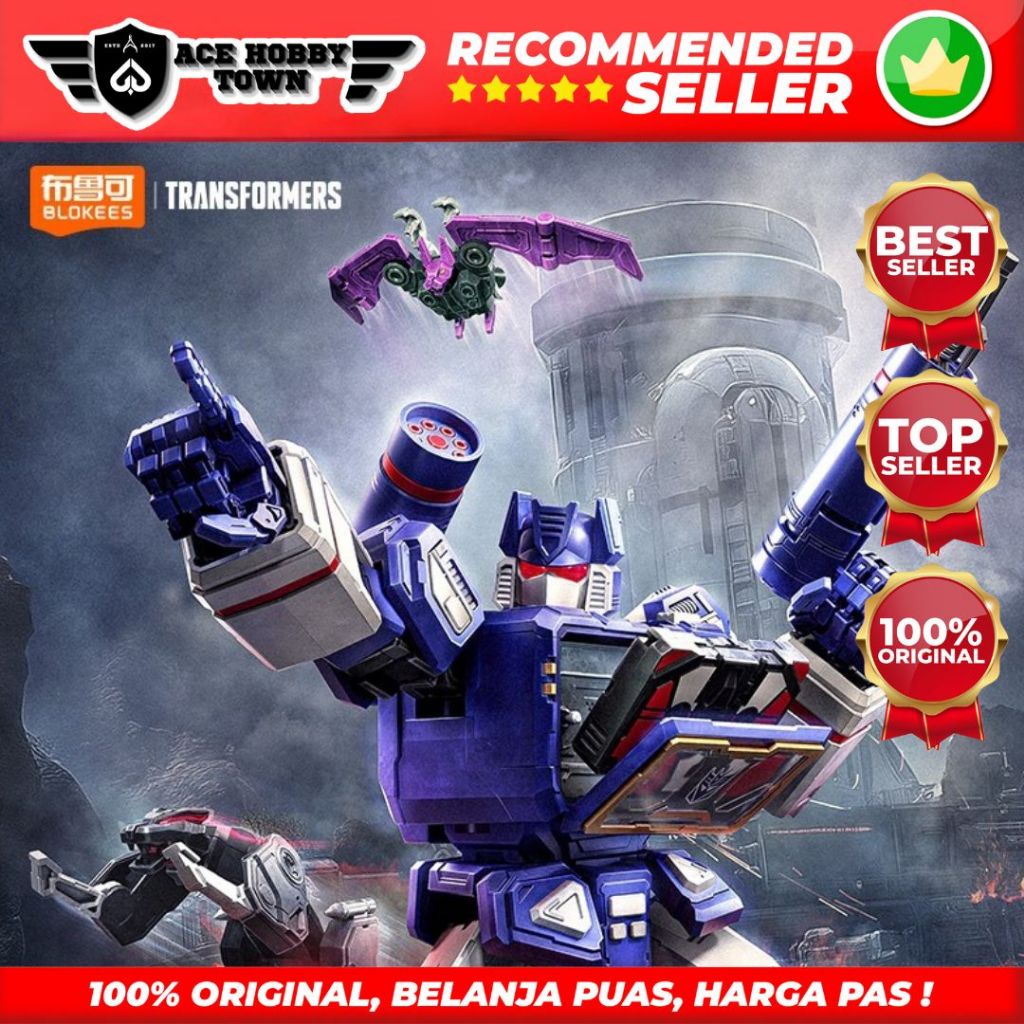 BLOKEES TRANSFORMERS ACTION EDITION SOUNDWAVE