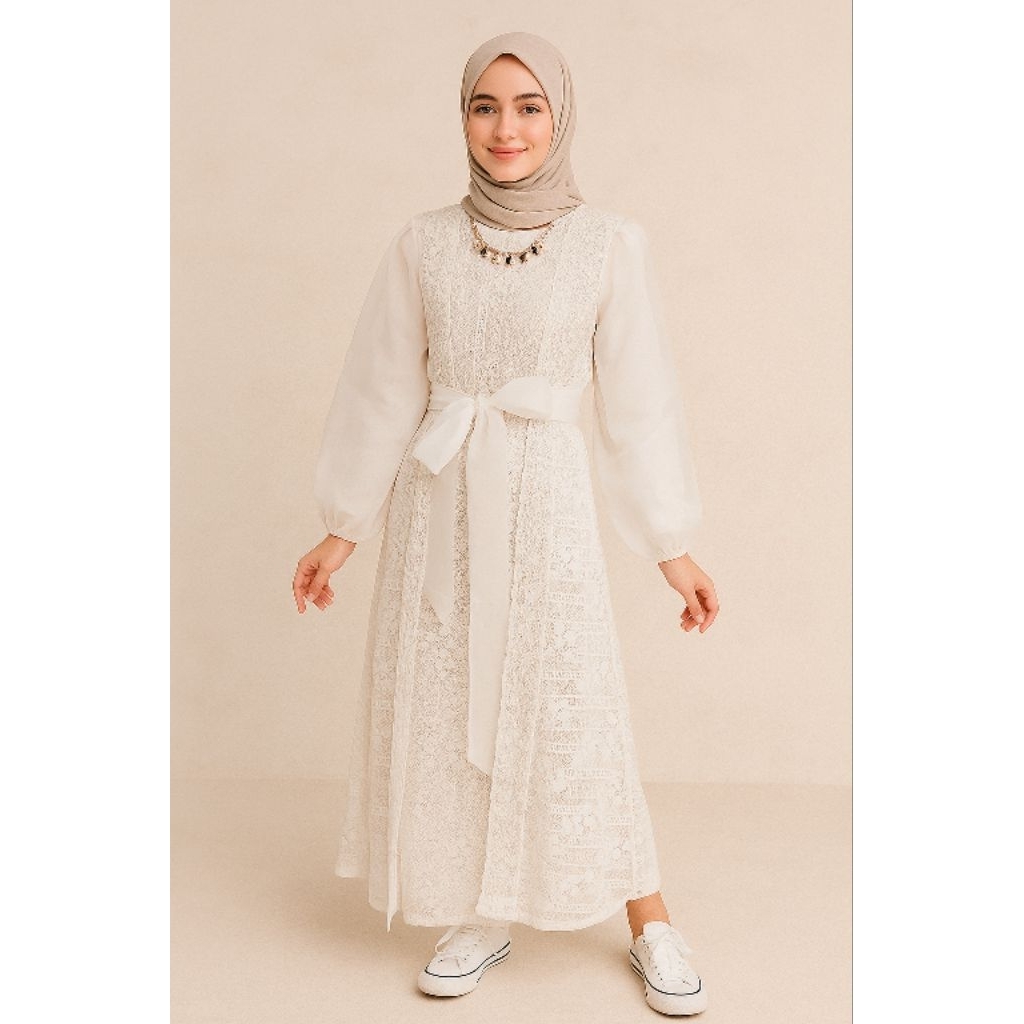 Gamis Papermea Putih