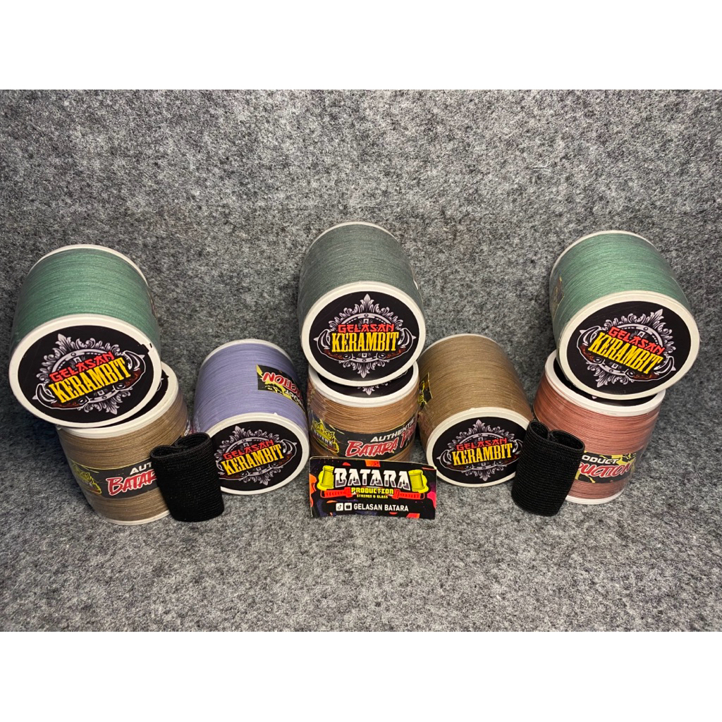 Gelasan Layangan KARAMBIT Matot Tajam Untuk Tarik Dan Jepret Super Kuat Dan Tajam