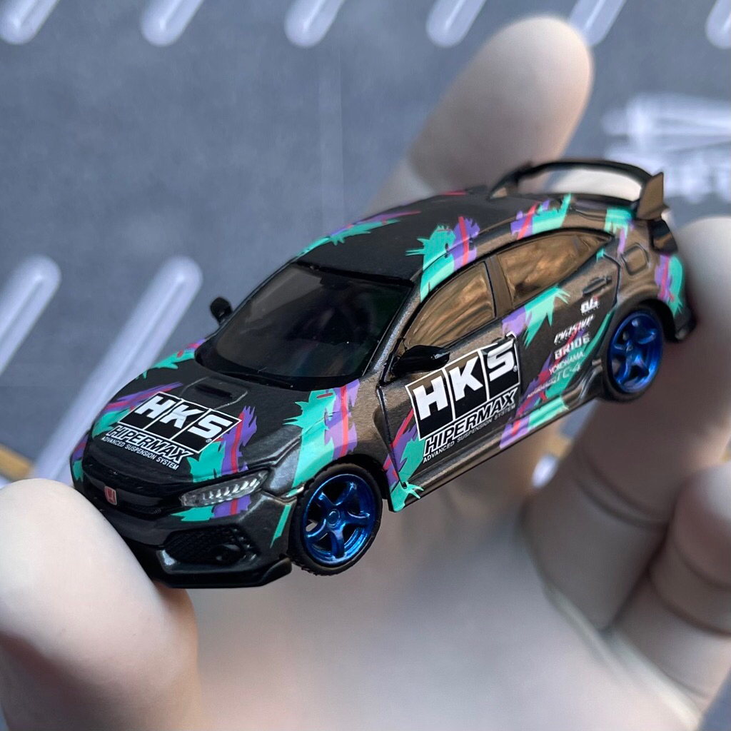 Mini GT 101 Honda Civic Type R HKS Time attack