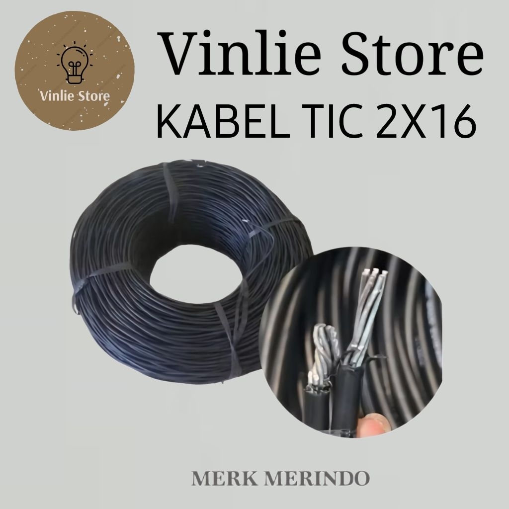 Kabel SR 2x16mm / Kabel Twisted / Kabel PLN / Kabel Tic NFA2x 2x16 mm Merindo