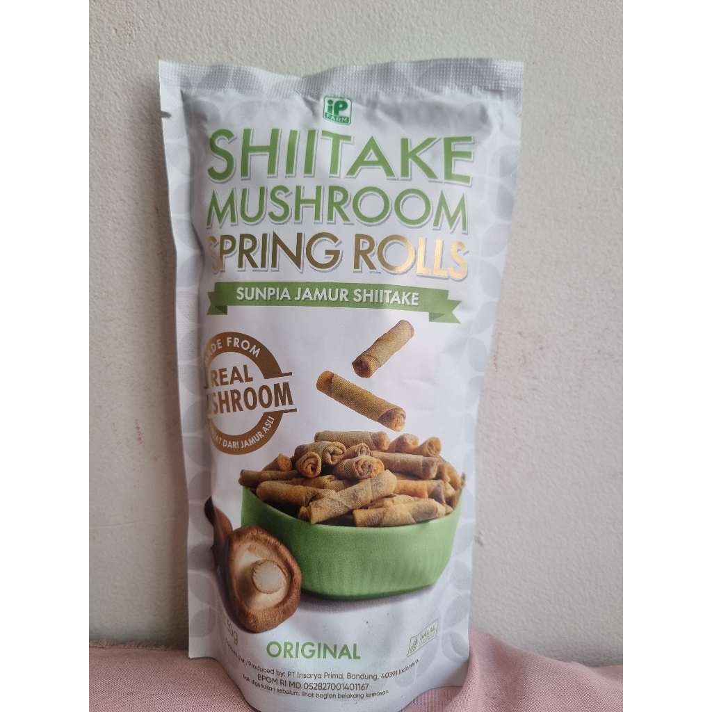 

Sumpia Jamur Shitake - Sumpia Jamur Asli - Lumpia Kering Isi Jamur Gurih - Sunpia Jamur Gurih & Kriuk