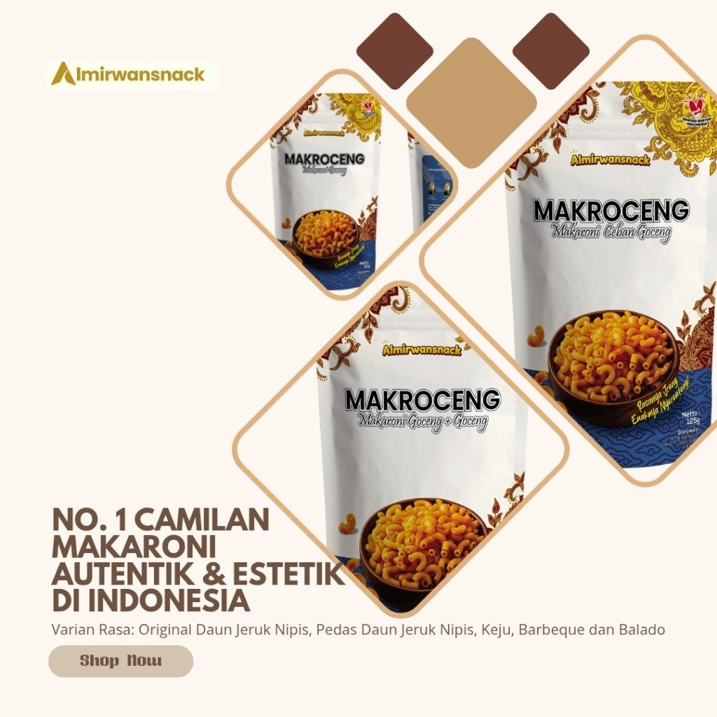 

Makroceng Almirwansnack | Original Daun Jeruk Nipis