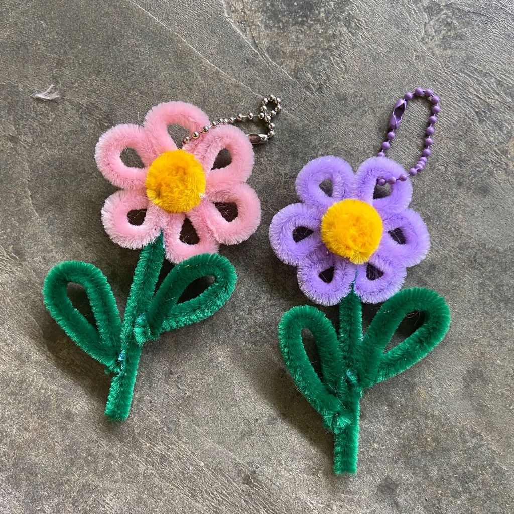 Gantungan Kunci Bunga Mullein by Seraphicflo | Keychain