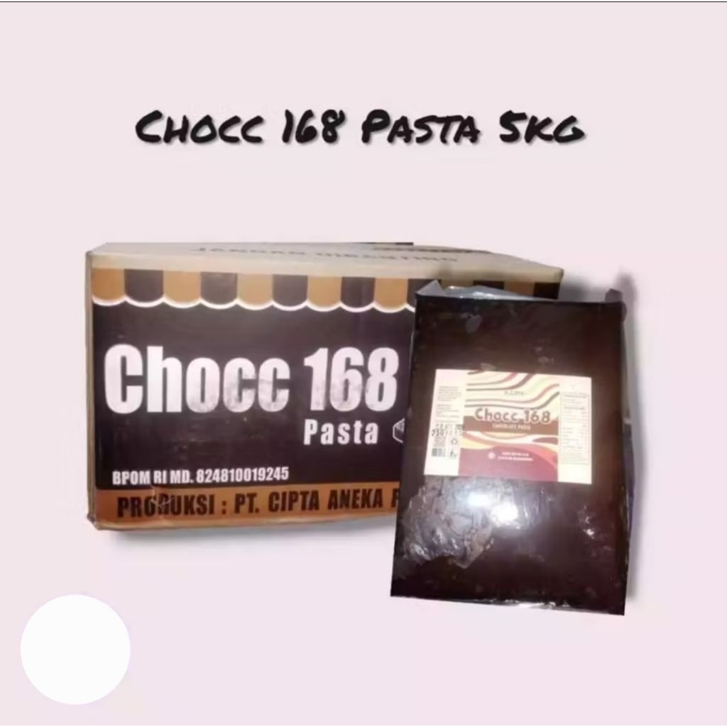 

Chocc 168 pasta 5kg x 4pcs / 1 karton