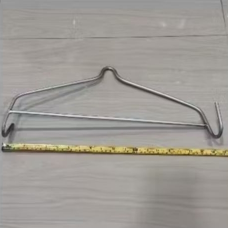 1 pcs besi aja ayunan galvanis segitiga