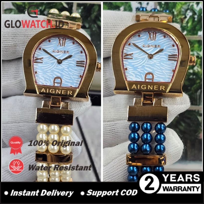 [Promo] Jam Tangan Wanita Aigner Varese A45600 Stainless Steel Strap (Garansi 2 tahun) / Support COD