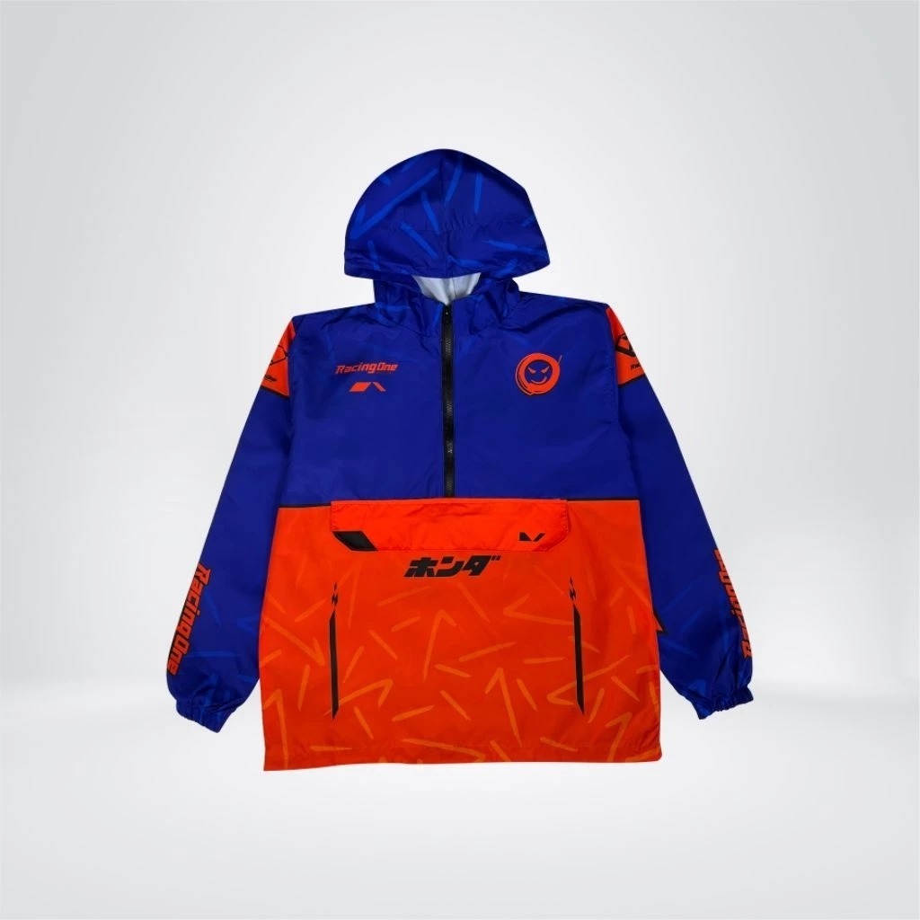 Racing One / Jaket Cougle HONDA RACING / Waterproof Premium Quality