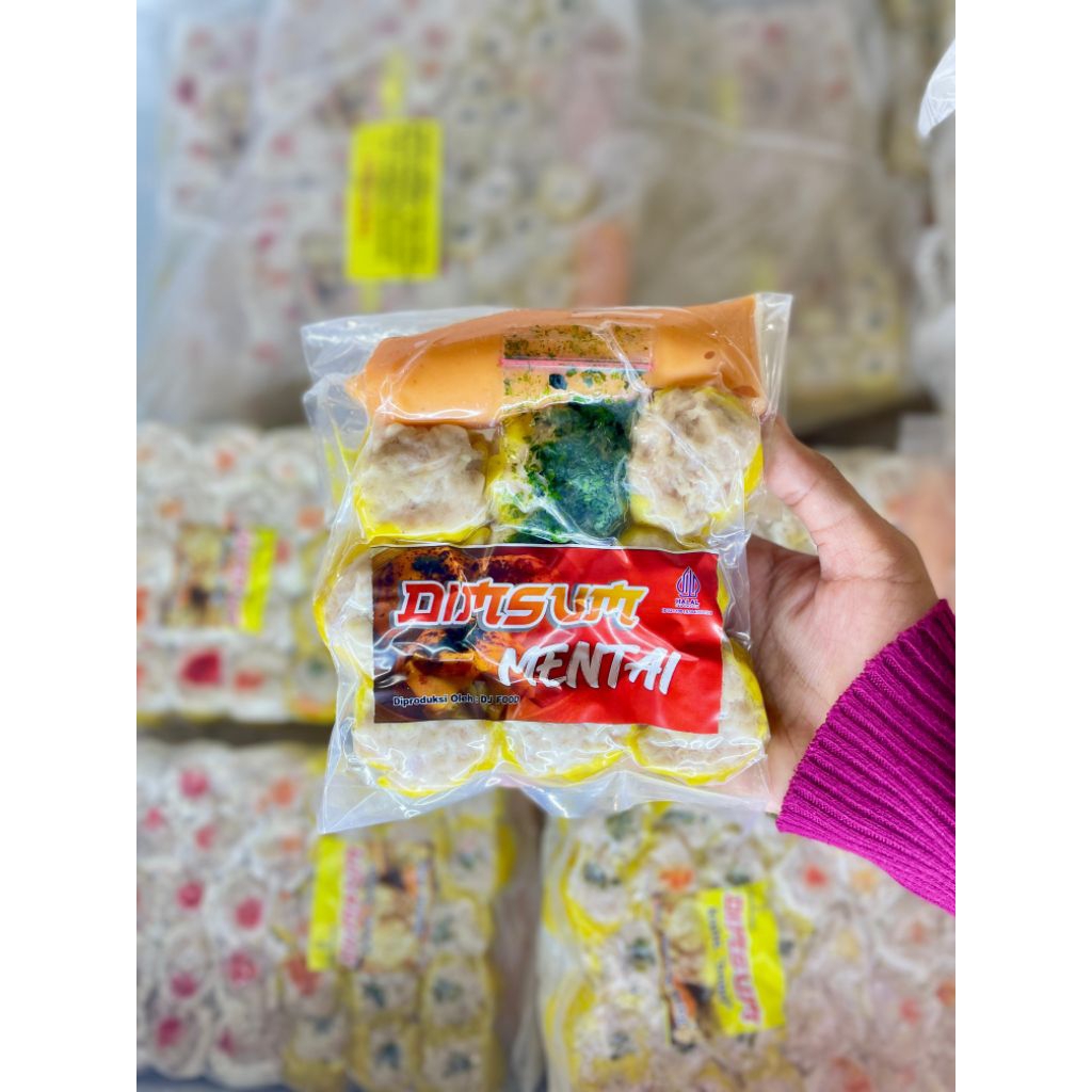 

dimsum mentai jumbo isi 9pcs free saus mentai