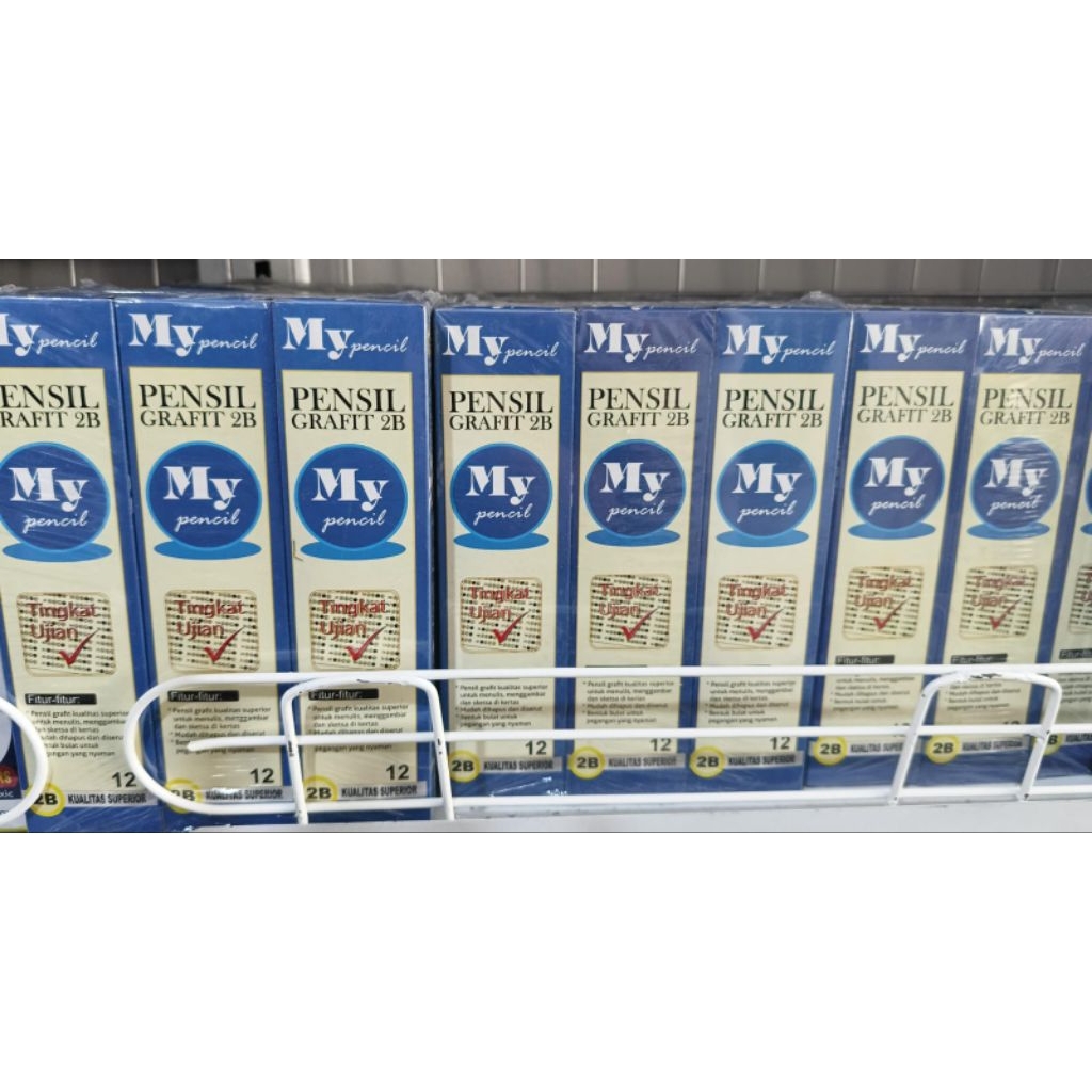 

Pensil 2B Murah My Pencil Pack Isi 12 Pcs