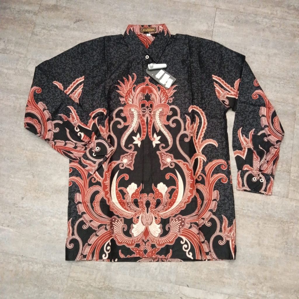 Kemeja batik Majapahit Lengan panjang/Batik Pria Majapahit