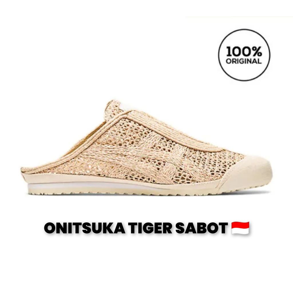 Onitsuka Tiger Women's Mexico 66 Sabot Biege Cream ORIGINAL