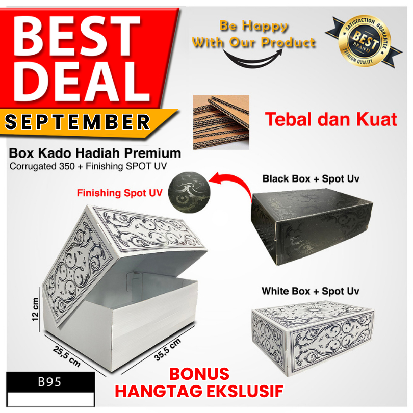 

Box Kado - Kotak Hadiah Jumbo - Box Spot Uv - B95