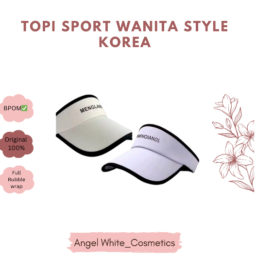 TOPI SPORT WANITA GAYA KOREA
