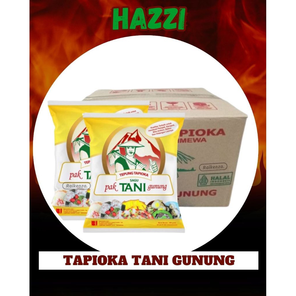 

TEPUNG Sagu/Tapioka/Aci/Kanji Tani Gunung (DUS)
