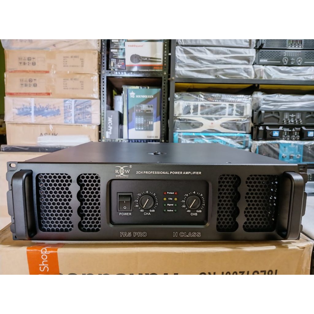 Power Amplifier RDW FA5PRO kwalitas Original(zian audio)