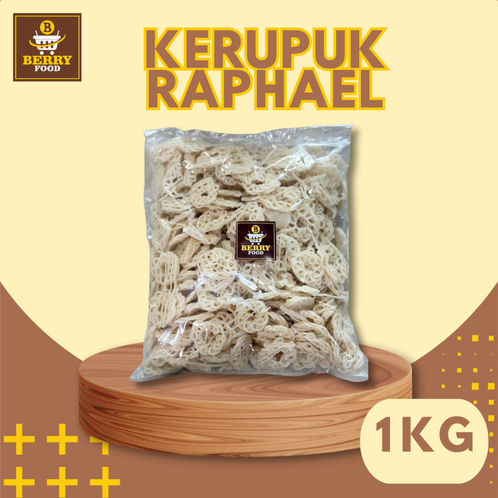 

Kerupuk Seblak Kerupuk Raphael Kerupuk Mentah 1KG dan 250GR – Camilan Murah Enak untuk Seblak dan Jajanan -- Berry Food