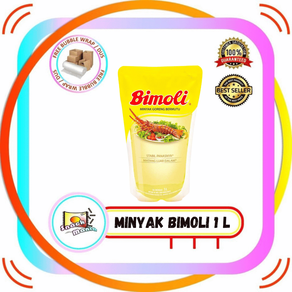 

BIMOLI Minyak Goreng ~ 1 Liter Refill Pouch