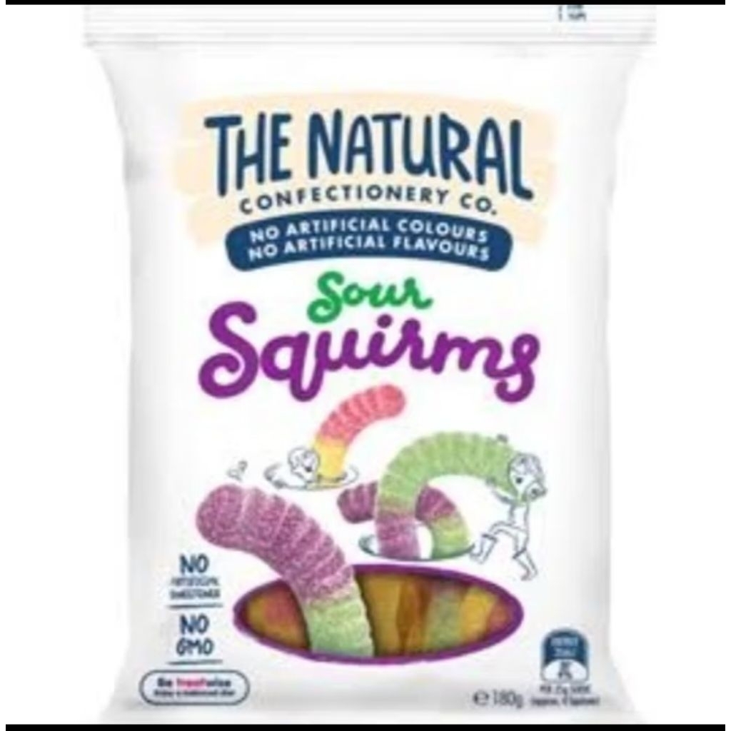 

PERMEN Jelly Gummy Sour Squirms