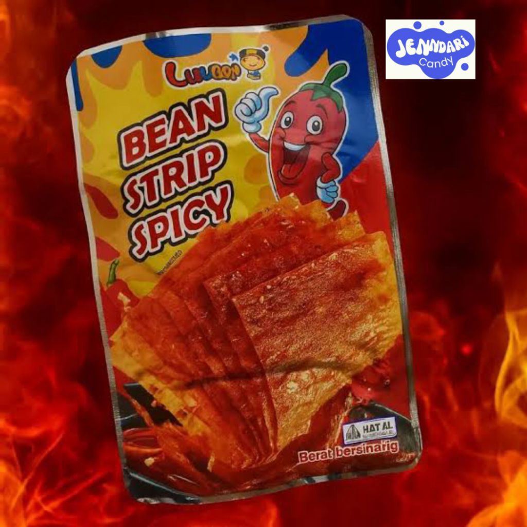 

LUVMI BEAN STRIP SPICY HALAL BOX ISI 30