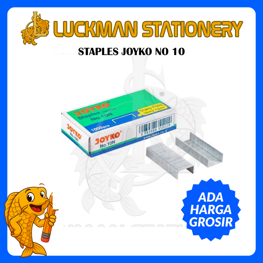 

LUCKMAN STATIONERY - STAPLES JOYKO NO 10
