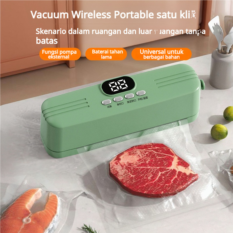 Vacuum Sealer Makanan/Mesin vakum makanan rumah tangga/Vakum Makanan Frozen Basah Dan Kering Fresh