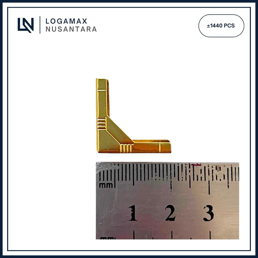 

(FREE GIFT - DO NOT ORDER) 50 PCS SIKU GARIS GOLD LOGAMAX / SIKU SUDUT/ SIKU BUKU