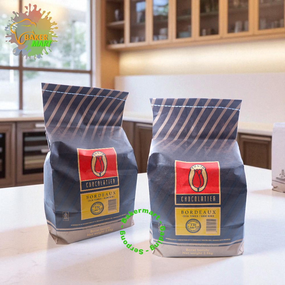 

Tulip Bordeaux / Cocoa Powder / Cokelat Bubuk 2.5 Kg