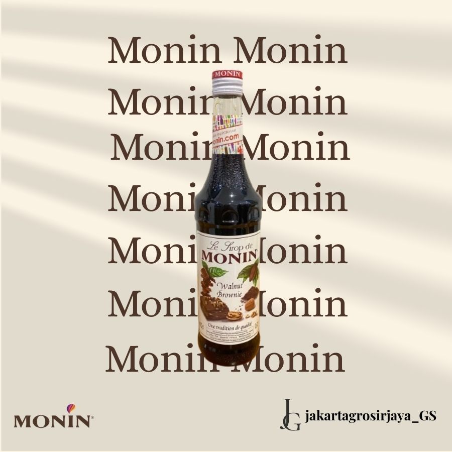 

SYRUP MONIN WALNUT BROWNIE | WALNUT 700 ml SIRUP WALNUT BROWNIE