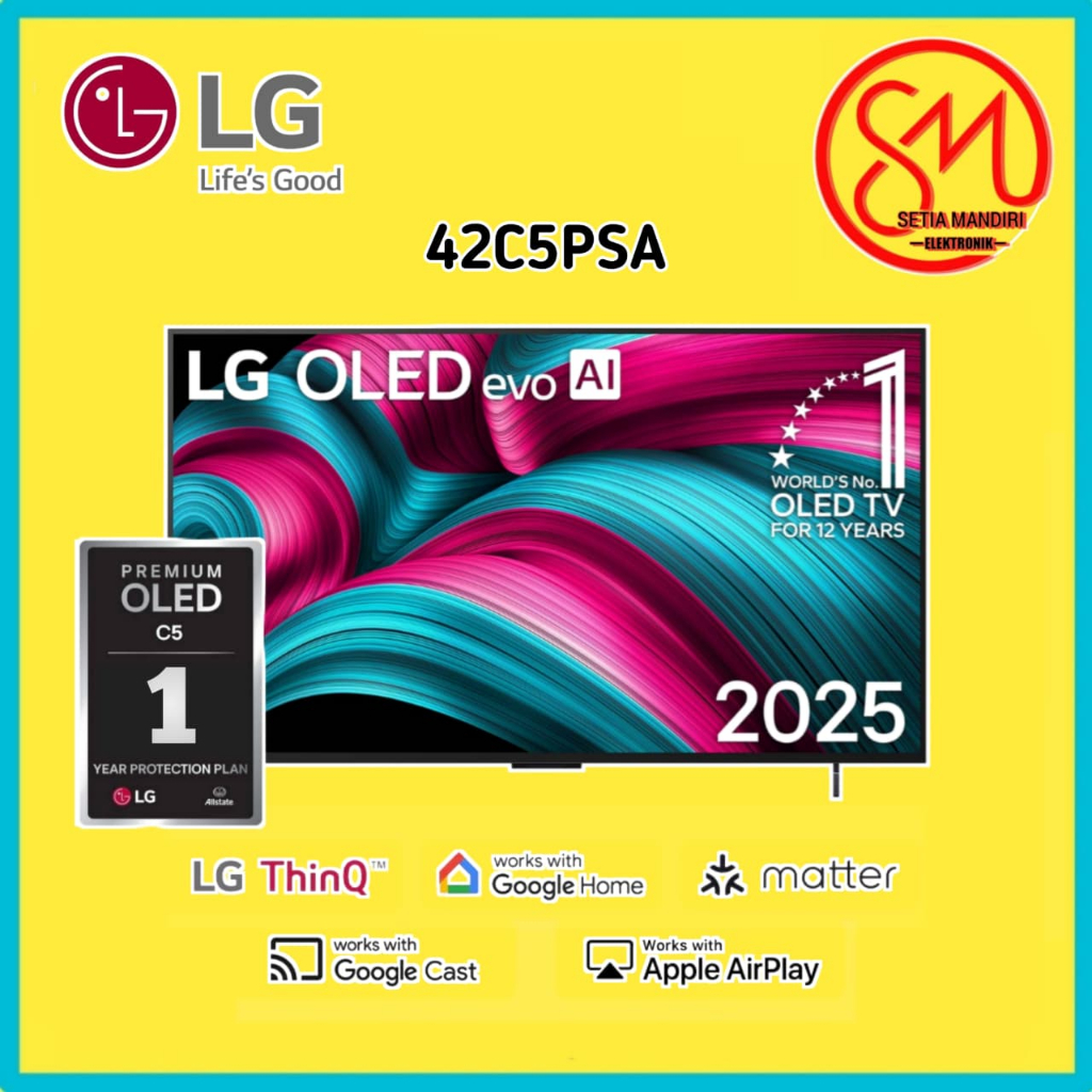 LG TV OLED42C5PSA LG OLED TV Smart TV 4K alpha 9 Prosessor Gen8 OLED42C5[42Inch] / OLED48C5[48Inch]