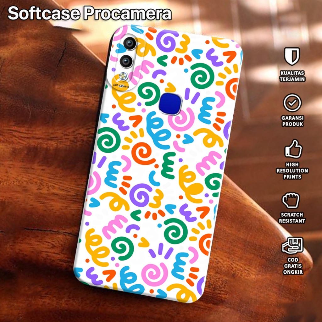 Case Hp For VIVO V11 V11i 1806 - Casing For VIVO V11 V11i 1806 - ( DK6 ) - Softcase Hp - Silikon Hp 