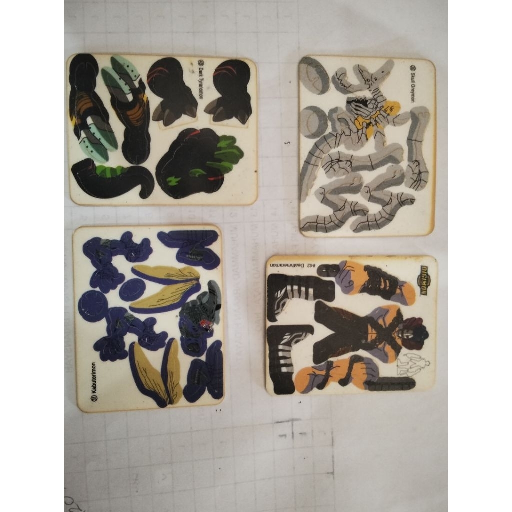 Puzzle Digimon hadiah kinoman