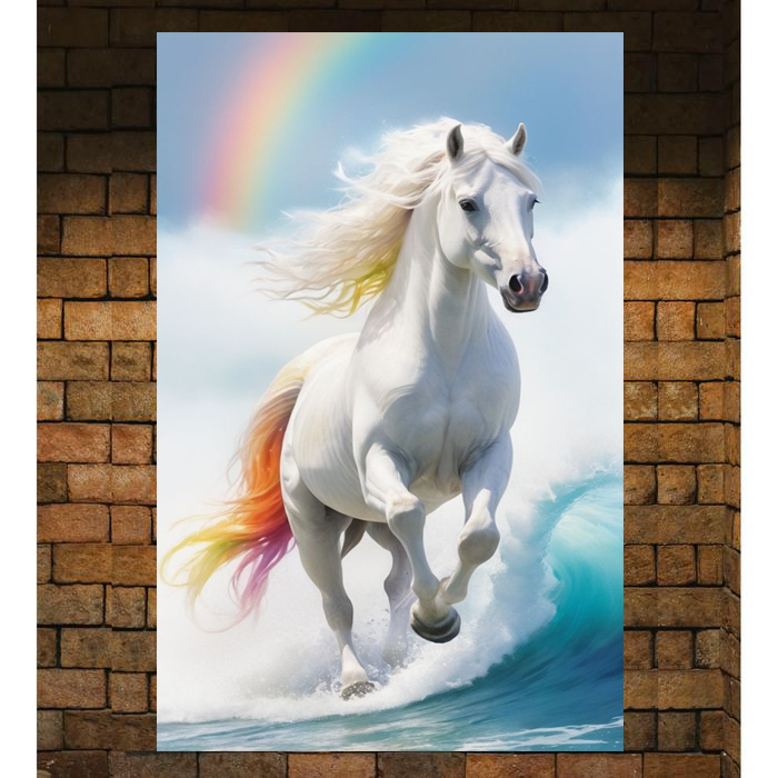 Poster Cetak Hiasan Dinding Jumbo Gambar Kuda