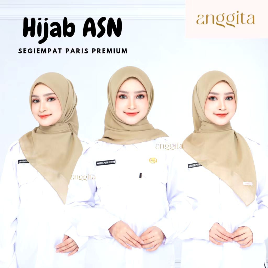JILBAB KHAKI MUDA SERAGAM ASN TERBARU