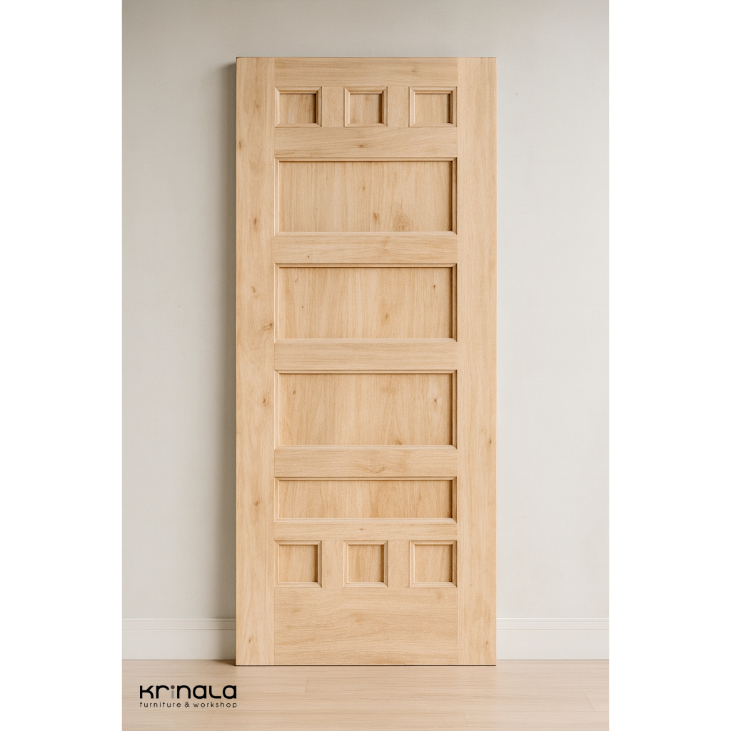 Pintu Kayu Solid Single - Krinala Furniture