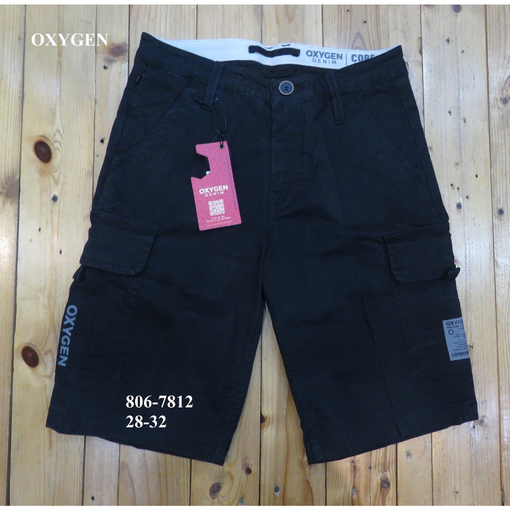 CELANA CARGO CHINOS PENDEK PRIA  MEREK OXYGEN ART : 806-7812 PRICE Rp.558.900