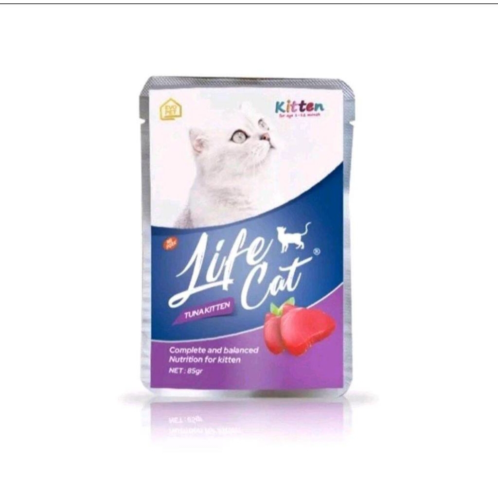 LIFE CAT SACHET TUNA KITTEN 85GR