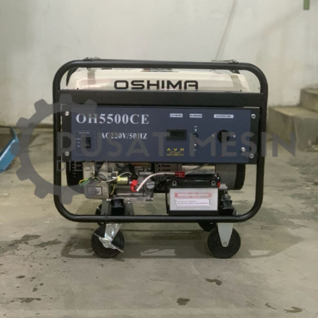 GENSET 3000 WATT MESIN HONDA MERK OSHIMA OH5500CE