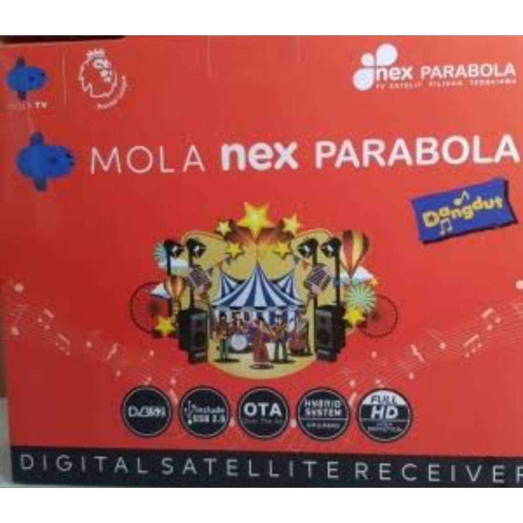 Receiver Digital Nex Parabola